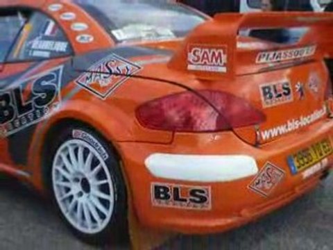 Beaubelique Peugeot 307 WRC Rallye Limousin 2008 Start ES 1