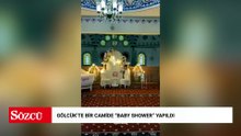 Kocaeli Gölcük'te bir camide "baby shower" yapıldı