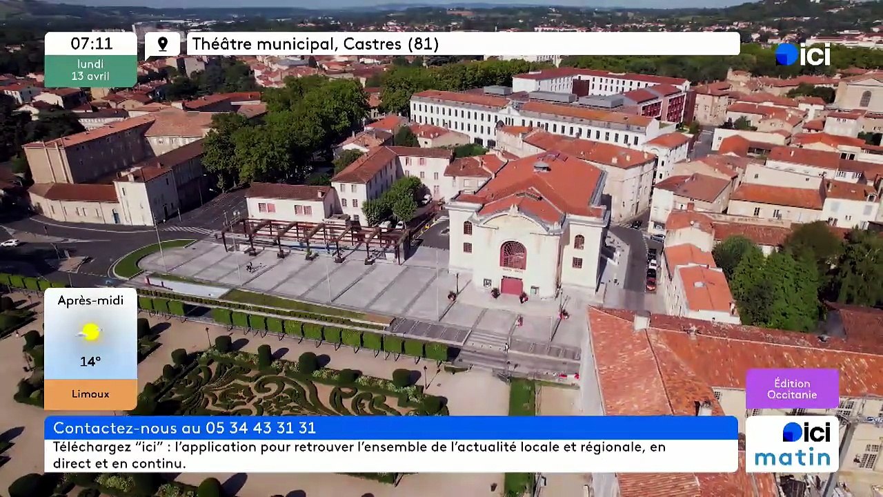 13/04/2026 - ici matin par ici Occitanie en vidéo