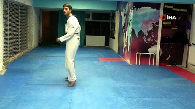 Kilo vermek için başladı, şimdi taekwondoda dünya şampiyonu olmayı istiyor | Ajansspor | IHA