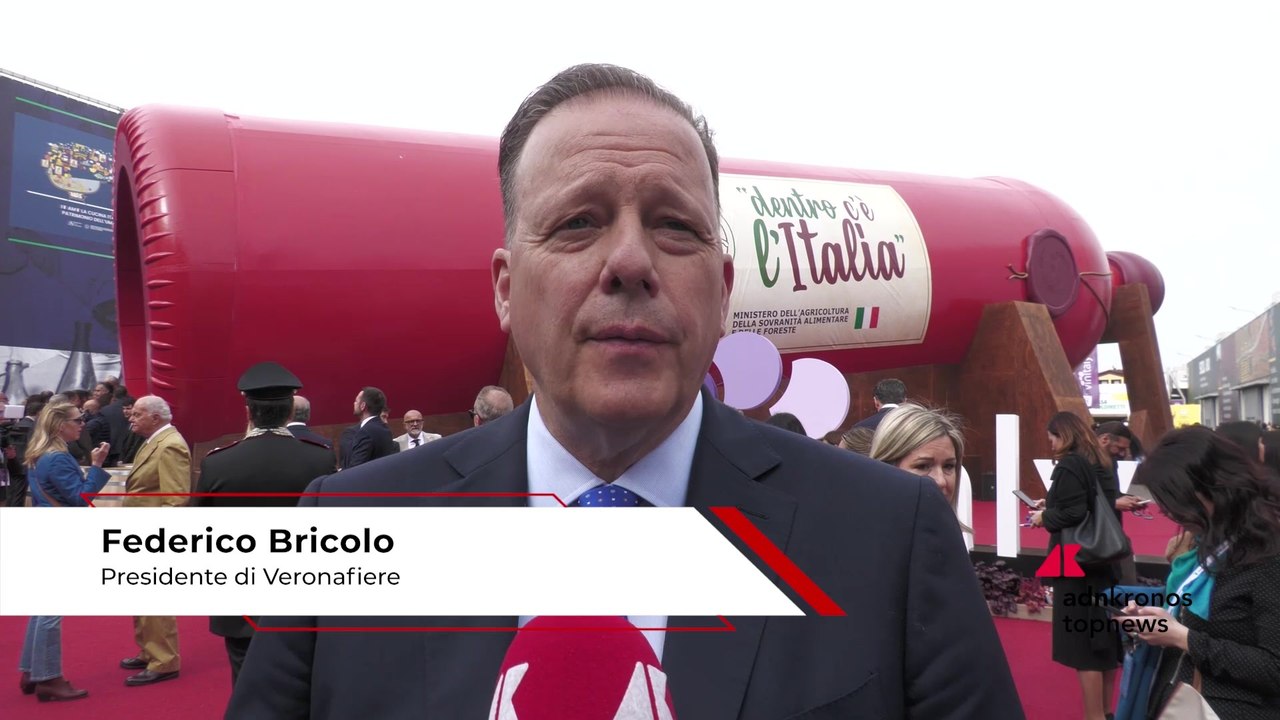 Vinitaly 2026: Bricolo (Veronafiere), ?grande edizione: presenti 4mila aziende su 100mila mq espositivi?