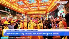 2026 Baishatun Mazu Pilgrimage Begins With Record Registration Numbers