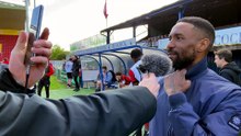 Woking manager Jermain Defoe post-Morecambe