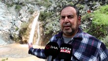 Geçtiğimiz yıl yok olmuştu! Hatay'ın Şarlak Şelalesi tekrardan akmaya başladı