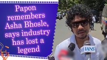 Papon remembers Asha Bhosle, says industry has lost a legend