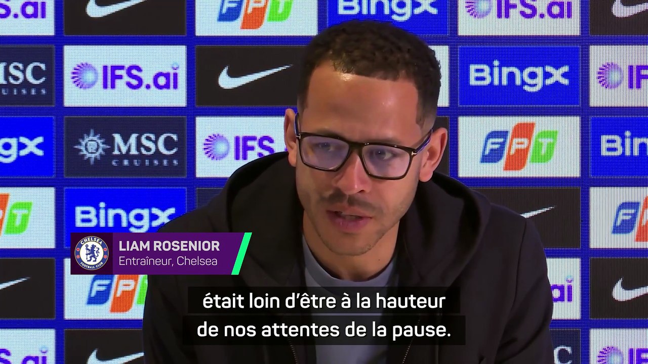 Rosenior frustré après la défaite : "Même Pep et Klopp ont eu du temps...”