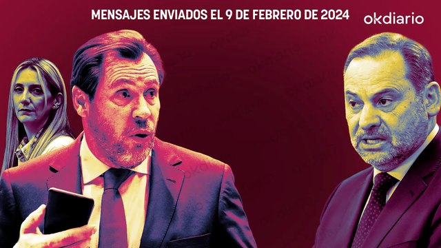 Los whatsapps de Óscar Puente a Ábalos en 2024 sobre Miss Asturias: Me está pidiendo trabajo y dice que es tu mano derecha