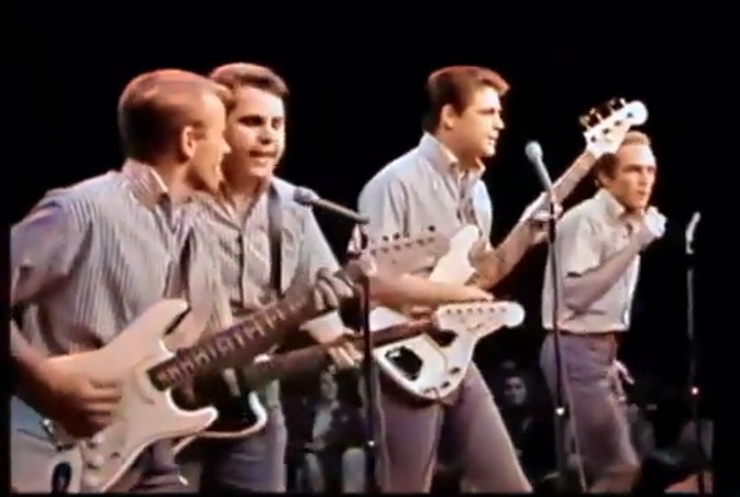 the beach boys - papa-oom-mow-mow (the 'lost' concert 1964) - colorized - wide mono