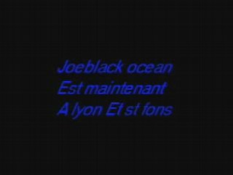 Tes yeux