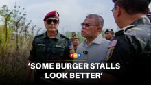 Burger stalls look better than some border security posts, Saifuddin says