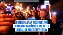 Hungary's incoming PM Péter Magyar demands 'Orbán's puppets' leave office