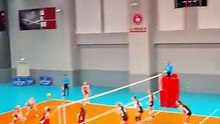 Üçüncü Sette 1 Dakikalık Ralli - İBB Spor v Beşiktaş - Yıldız Kızlar Süper Ligi Final Grubu 8. Hafta
