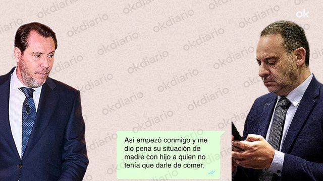 Ábalos a Puente sobre Miss Asturias: Está zumbada, es gente problemática a la que ayudas y te jode