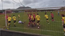 Highlights of Porthmadog's 5-0 win against Mynydd Isa