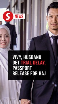 Vivy Yusof, husband granted temporary release of passport to perform Haj, trial postponed to July