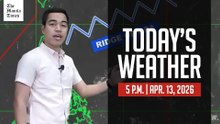 Today's Weather, 5 P.M. | Apr. 13, 2026
