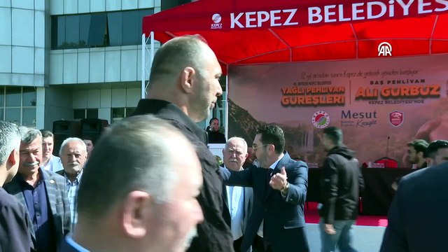 Kepez Belediyespor'a transfer olan başpehlivan Ali Gürbüz için imza töreni düzenlendi | Ajansspor | AA