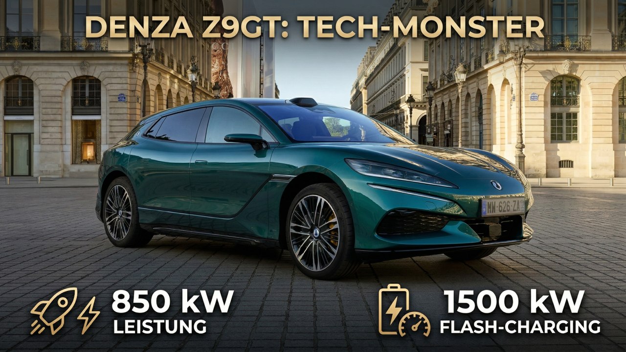 2026 Denza Z9GT: Neuer Elektro-GT startet ab 115.000 Euro in Europa