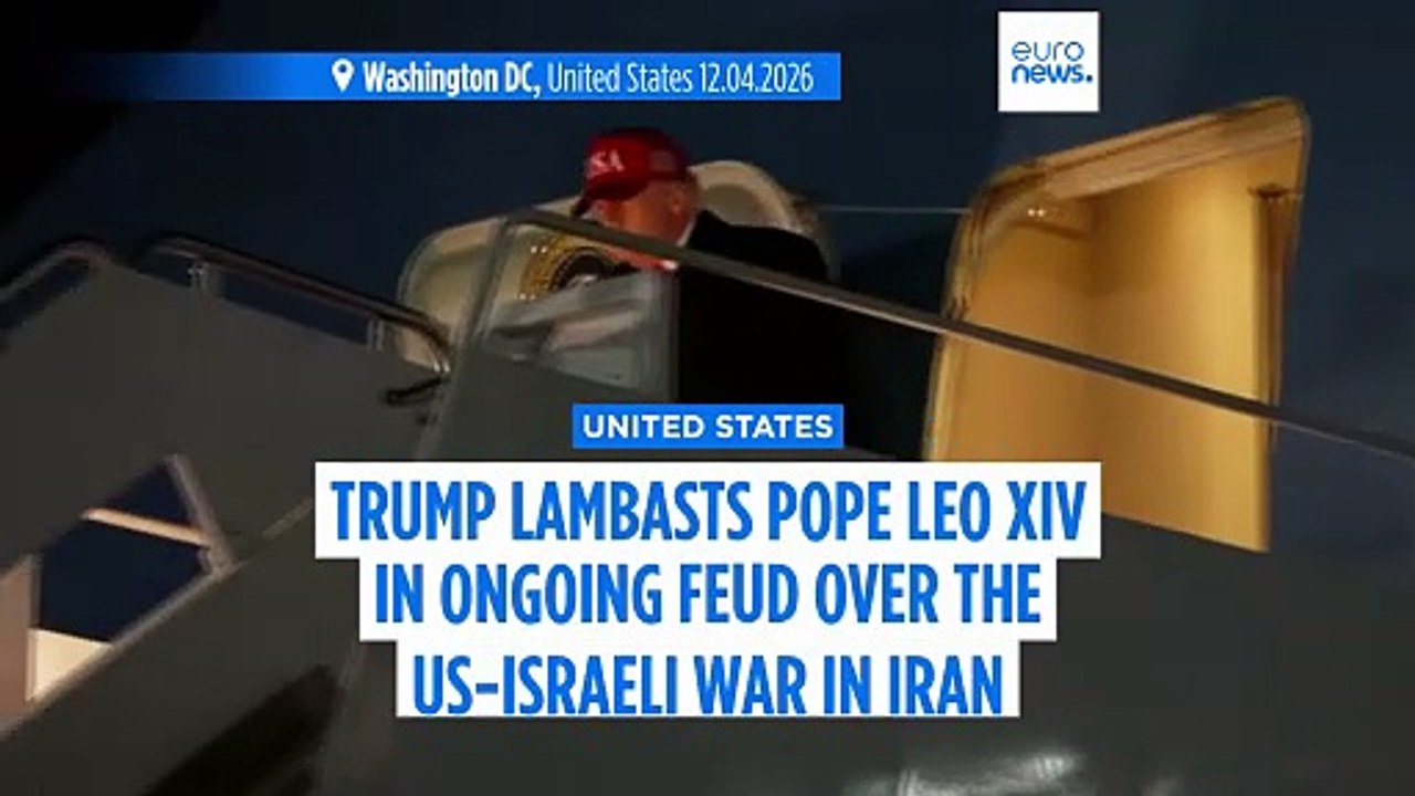 Trump lambasts Pope Leo XIV in ongoging feud with Catholic Church leader over Iran war
