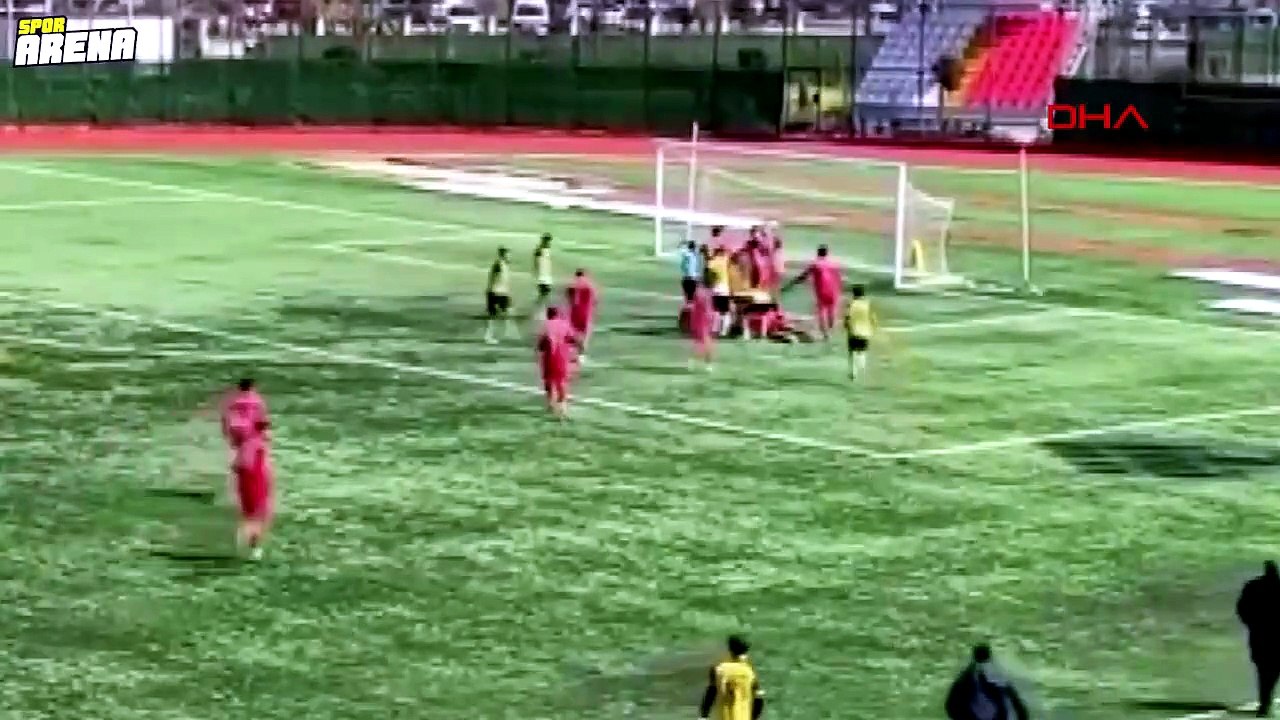 Mardin'de amatör maçta saha karıştı! Kavgada futbolcunun elmacık kemiği kırıldı