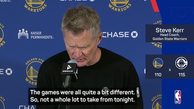 As Warriors fall to the Clippers, Kerr relishes their postseason rematch