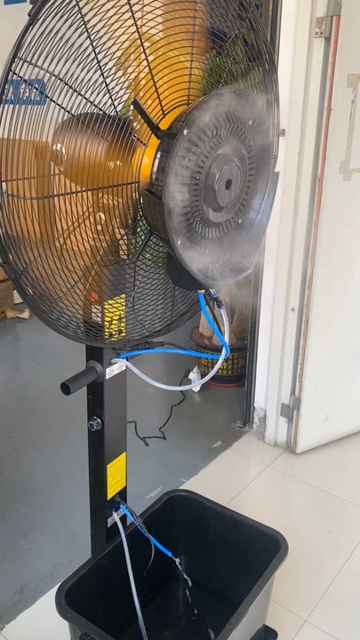 Mingletec High efficiency BLDC industrial mist fan for factory/ outdoor cooling #Mingletec #hotsellproduct #enegy #saving #aircooler #ventilation #mist #sprayfan #manufacturer #philippines #indonesia #malaysia #dcmotor #bldc #fyp #fypシ