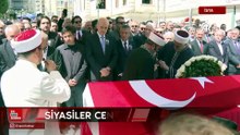 Numan Kurtulmuş, Özgür Özel ve Müsavat Dervişoğlu Cindoruk’un cenazesini taşıdı