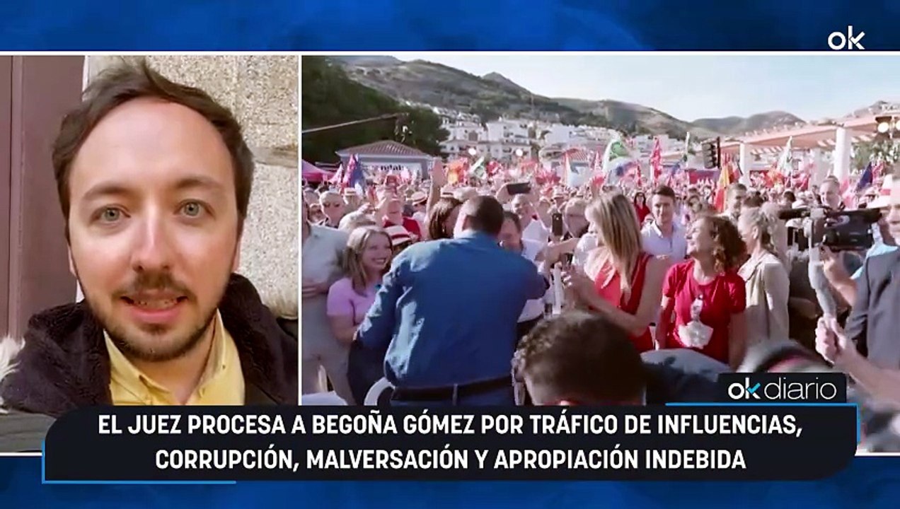 El juez procesa a Begoña Gómez por tráfico de influencias, corrupción, malversación y apropiación indebida