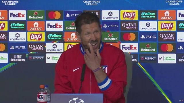 Momentazo de Simeone en sala de prensa con Clement Lenglet en el asunto: imperdible