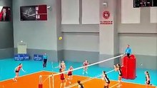 İlk Set Rallileri - İBB Spor v Beşiktaş - Yıldız Kızlar Süper Ligi Final Grubu 8. Hafta