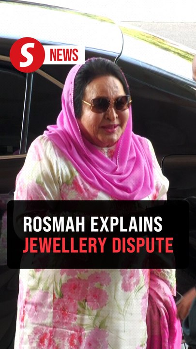 Rosmah: I never requested for the jewellery and didn’t get chance to wear them