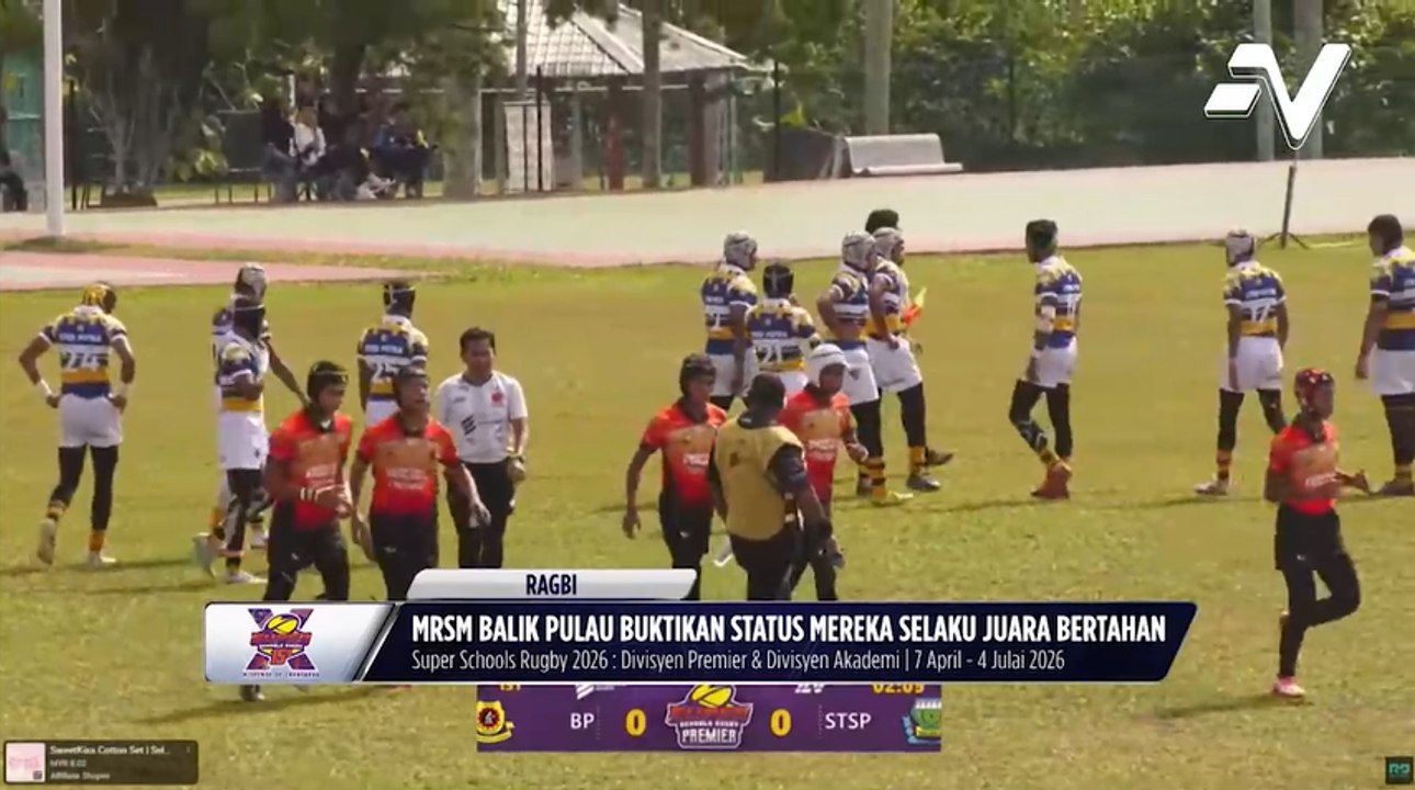 MRSM Balik Pulau buktikan status selaku juara bertahan selepas benam SMS Tuanku Syed Putra 34-12 dalam aksi pembukaan SSR