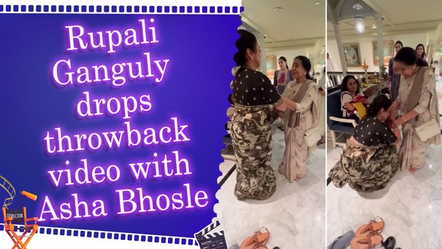 Rupali Ganguly pays emotional tribute to Asha Bhosle, shares heartfelt throwback memory