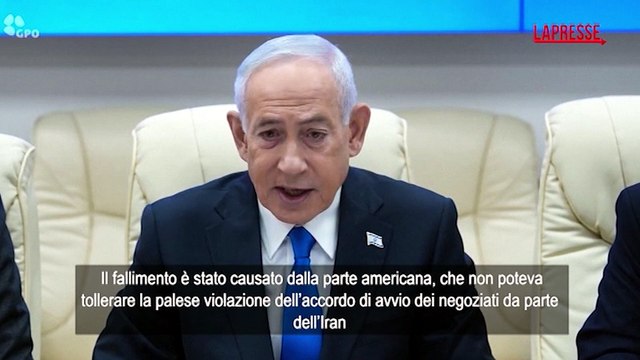 Iran, Netanyahu: Sosteniamo Trump su blocco navale Hormuz