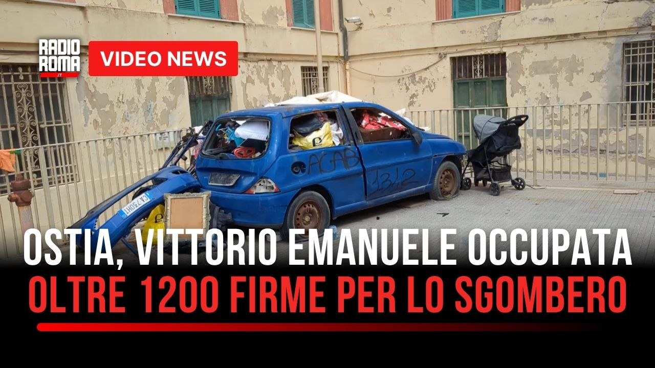 Ostia, oltre 1200 firme contro l’occupazione dell’ex colonia Vittorio Emanuele