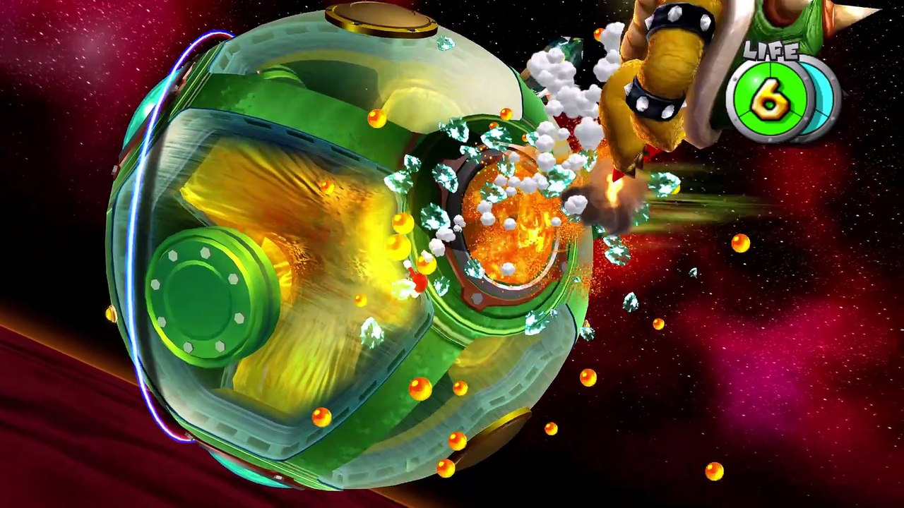 Super Mario Galaxy -  Boss Fight - Bowser #1