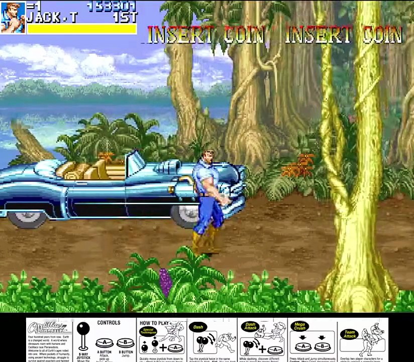 Episódio 2 Cadillacs & Dinosaurs, Briga de Rua, Arcade, Retro