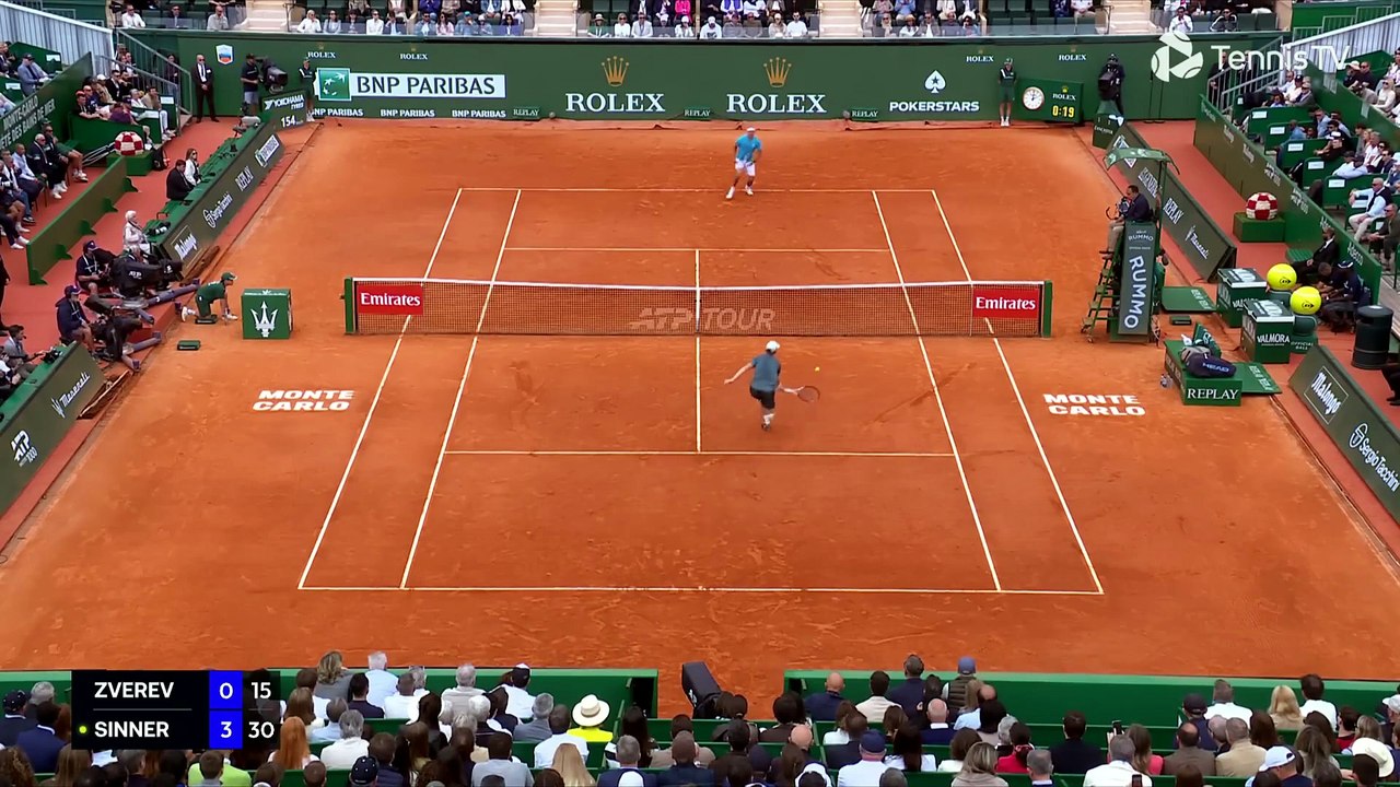 Jannik Sinner & Alexander Meet AGAIN For A Final Spot 💥 _ Monte-Carlo 2026 Semi-Final Highlights