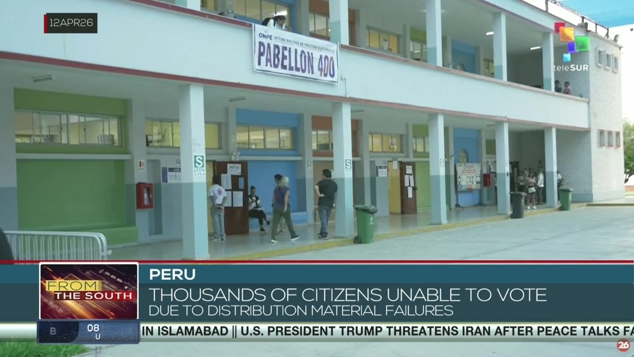 Peru | Thousands of citizens unable to vote due to distribution material failures