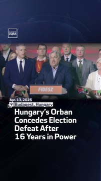Hungary’s Orban Concedes Election Defeat After 16 Years in Power