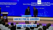 Sánchez pide a China un papel clave en la paz global durante su visita a Pekín