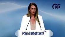 El PP ve "absolutamente increíble" la situación de la "tetraprocesada" Begoña Gómez.