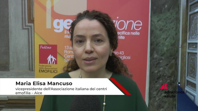 Giornata emofilia, Mancuso (Aice), ?puntare su competenze per migliorare cure e costi?