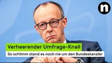 Friedrich Merz: Verheerender Umfrage-Knall - so schlimm stand es noch nie um den Bundeskanzler