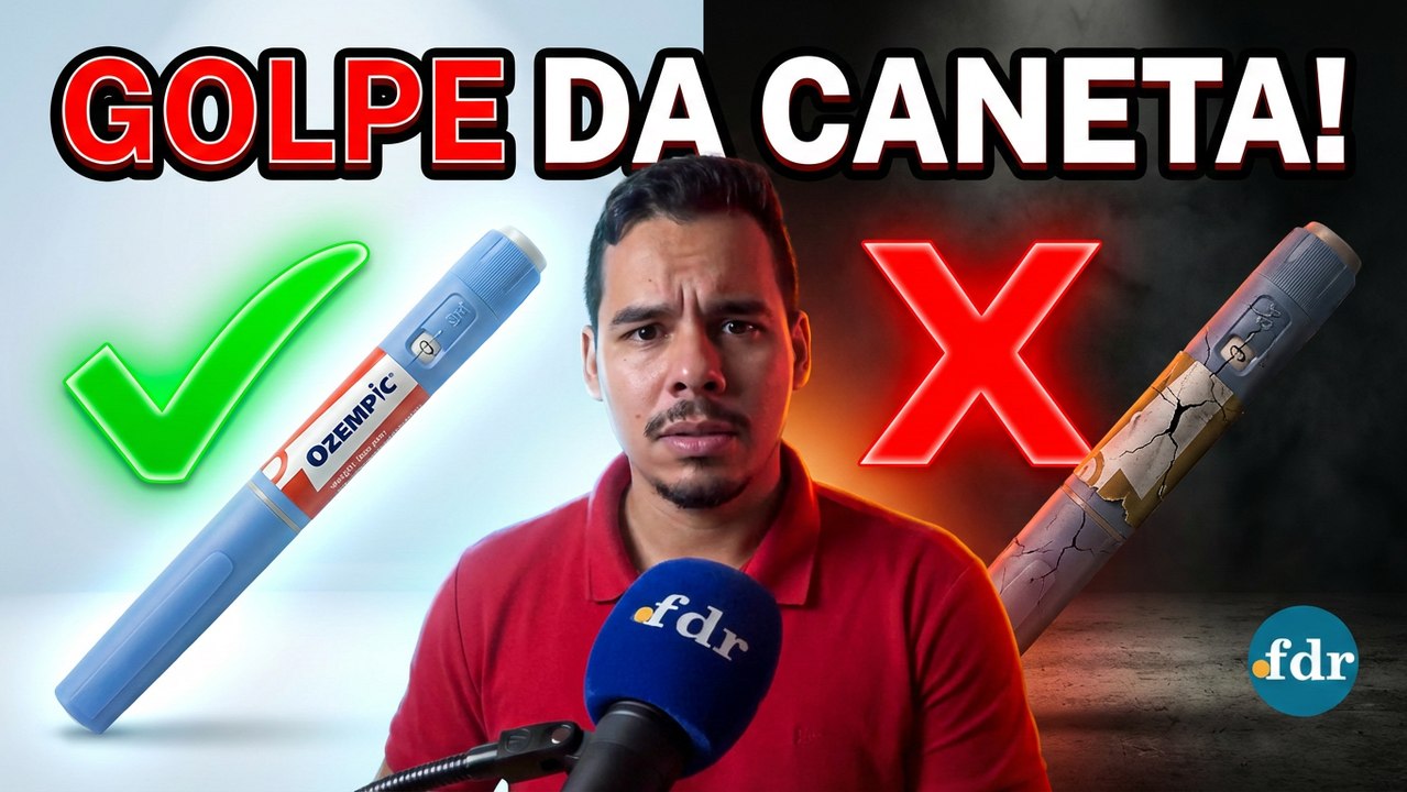 🚨 ALERTA: não use antes de ver isso! Veja como funcionava o golpe do MOUNJARO FALSO!