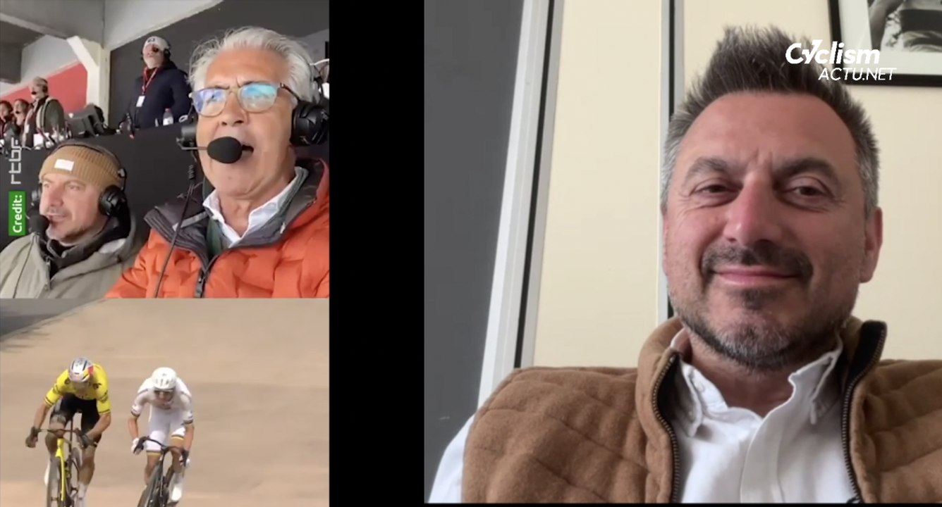 Paris-Roubaix 2026 - Cyril Saugrain : "Si je préfère que ce soit Wout van Aert plutôt que Tadej Pogacar qui ait gagné..."