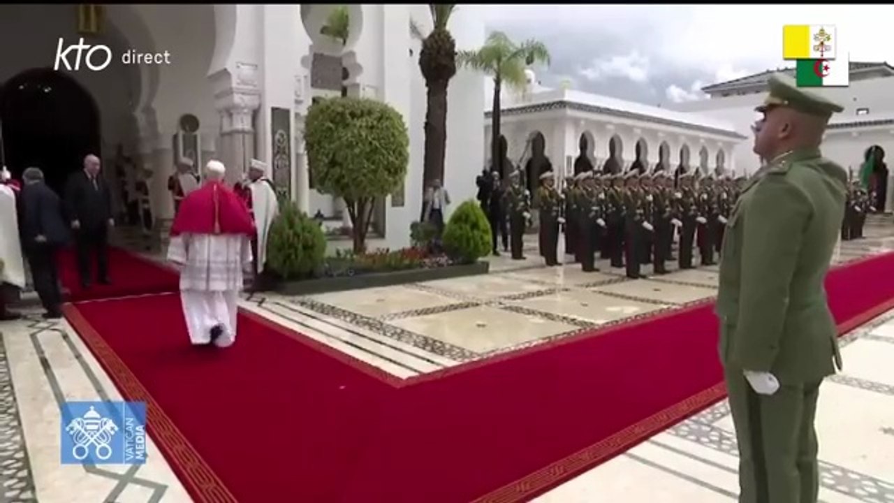 2 - Pape Léon XIV en Algérie - Visite de courtoisie au président Tebboune