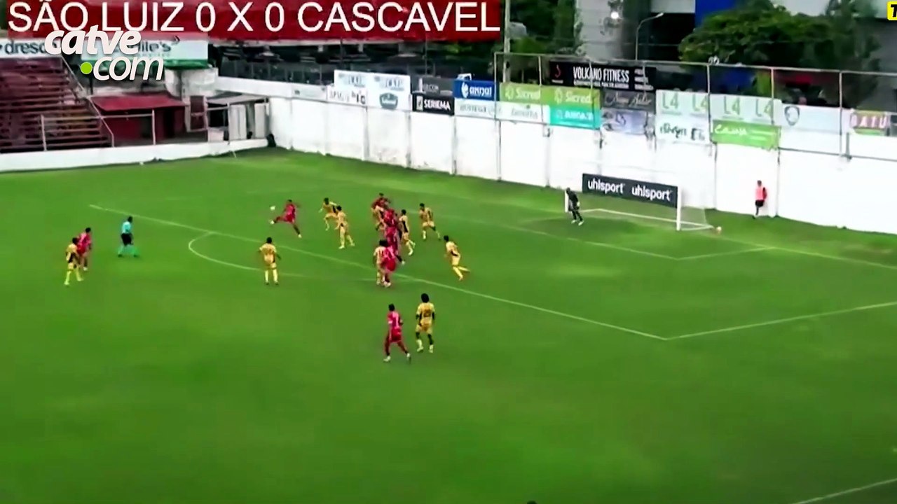 FC Cascavel perde chances e empata fora de casa com o São Luiz-RS