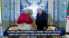 El Papa León XIV responde a Trump: "No soy político, hablo del Evangelio, sólo digo basta de guerras"