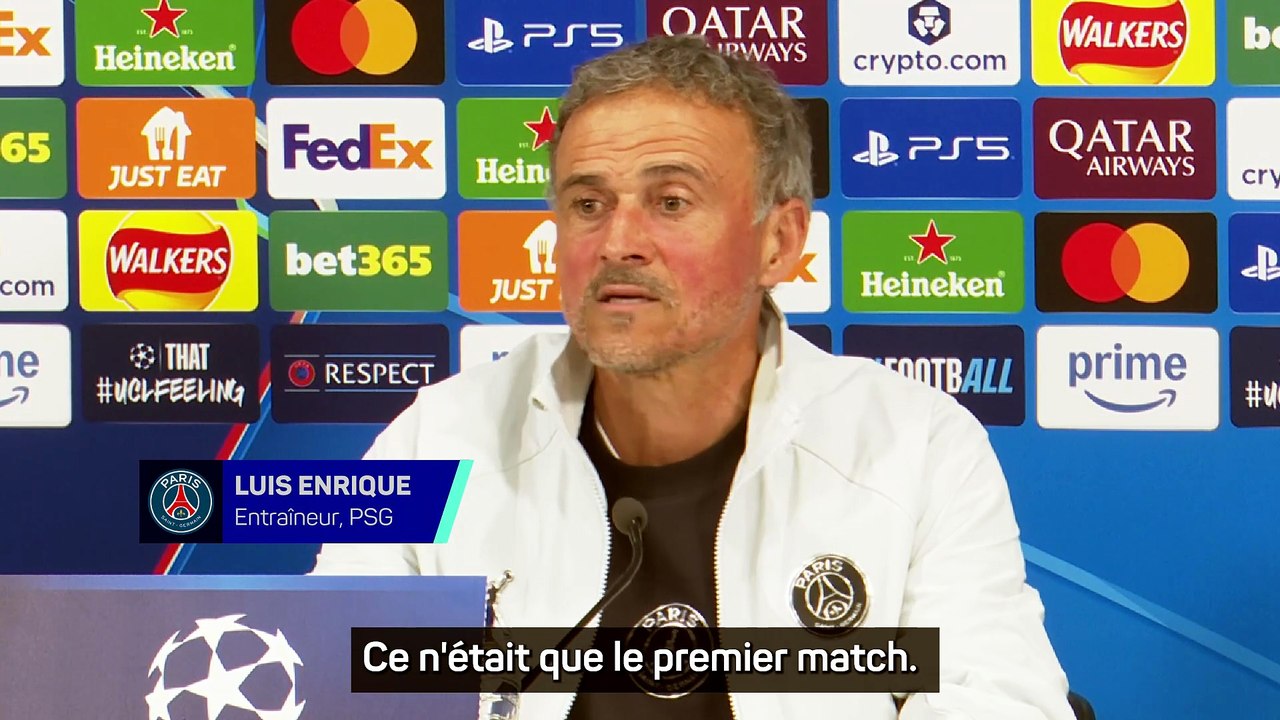 Luis Enrique avant le quart retour du PSG  face à Liverpool : « C'est un match piège » - Foot - Ligue des champions